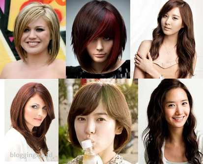 model rambut