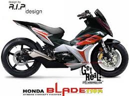 modifikasi motor honda blade