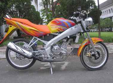 modifikasi motor vixion Terbaru